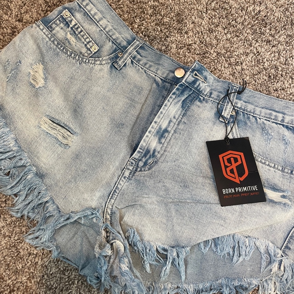 Born Primitive Jean shorts